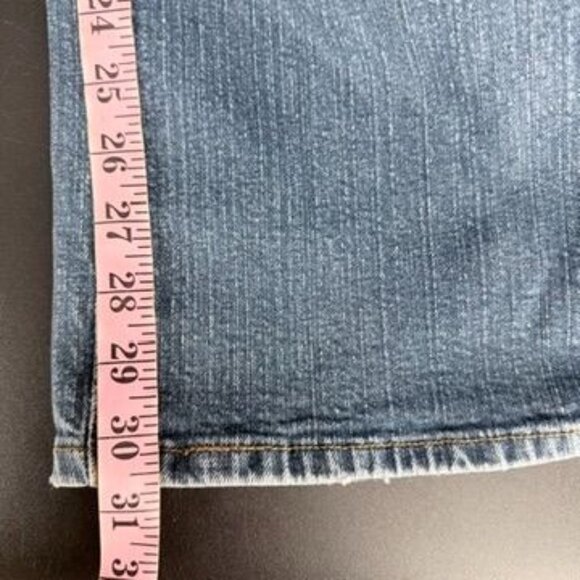 Levi Plus Jeans 22 W Boot Cut 31'' Inseam Medium Wash Stretchy - Picture 6 of 9